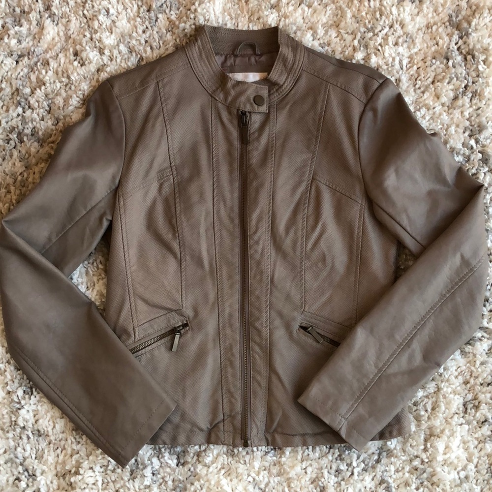 Leather jacket